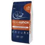Dog Lunch PREMIUM корм для взрослых собак Средних и Крупных пород (Ягненок и рис)