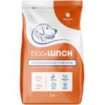Dog Lunch корм для взрослых собак Средних и Крупных пород (Индейка)