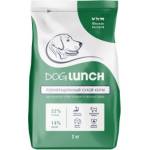 Dog Lunch корм для взрослых собак Средних и Крупных пород (Мясное ассорти)