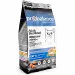 Probalance Sterilized корм для Стерилизованных кошек и Кастрированных котов